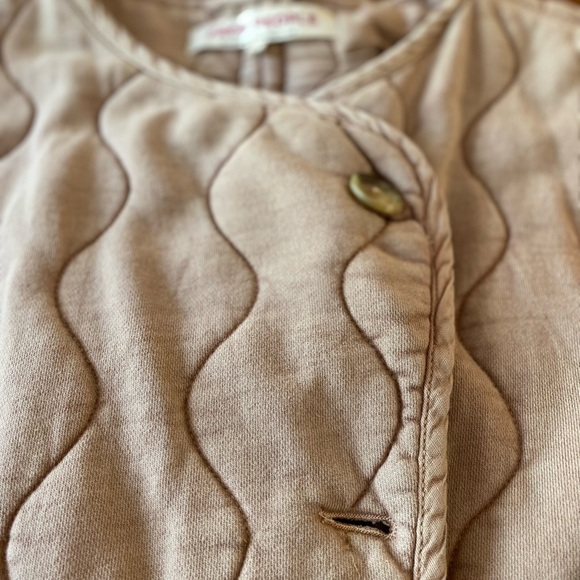 Free People New✨ Quilted bomber jacket - Picture 9 of 13